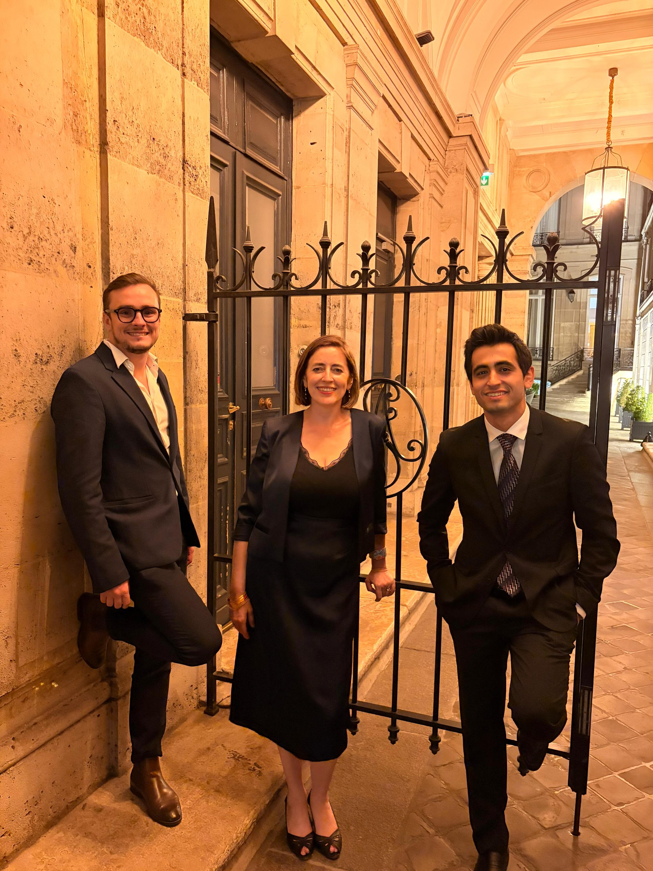 Alexandre Lucas, Caroline Aubert et Jean-Michel Autelli